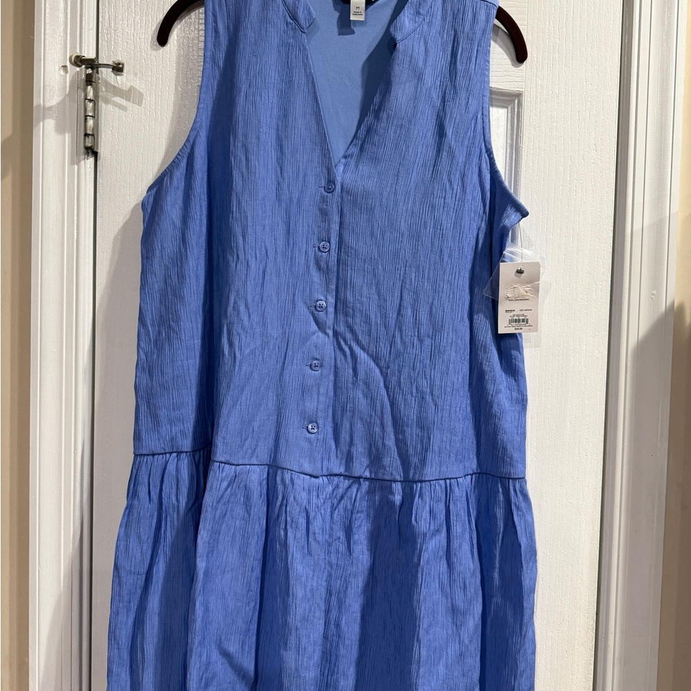 Nine West Blue Midi Dress
